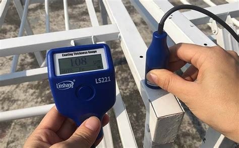 how to measure coating thickness|eddy current coating thickness measurement.